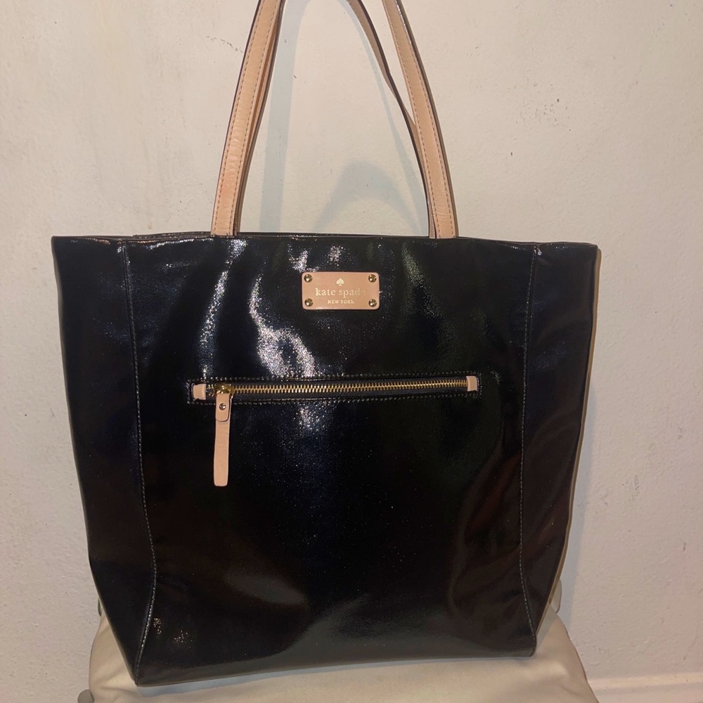 Kate Spade New York Kerryn Fulton Street Patent Leather Large Tote